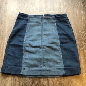 Free People Denim Skirt